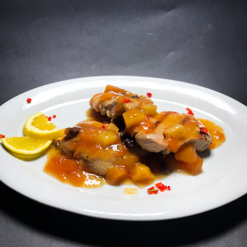 Lomo de Cerdo Hawaiano
