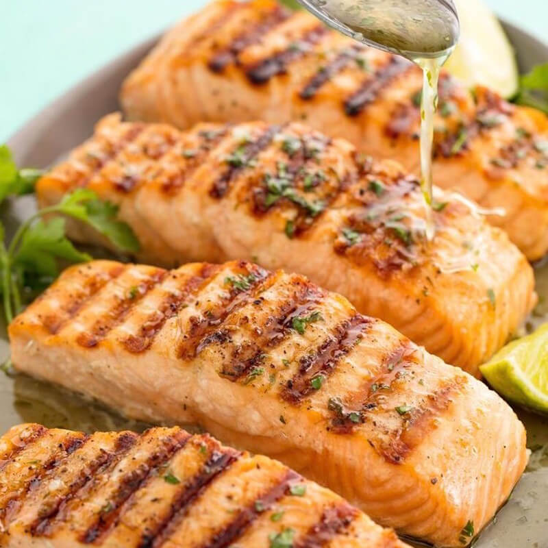 Salmón a la Parilla